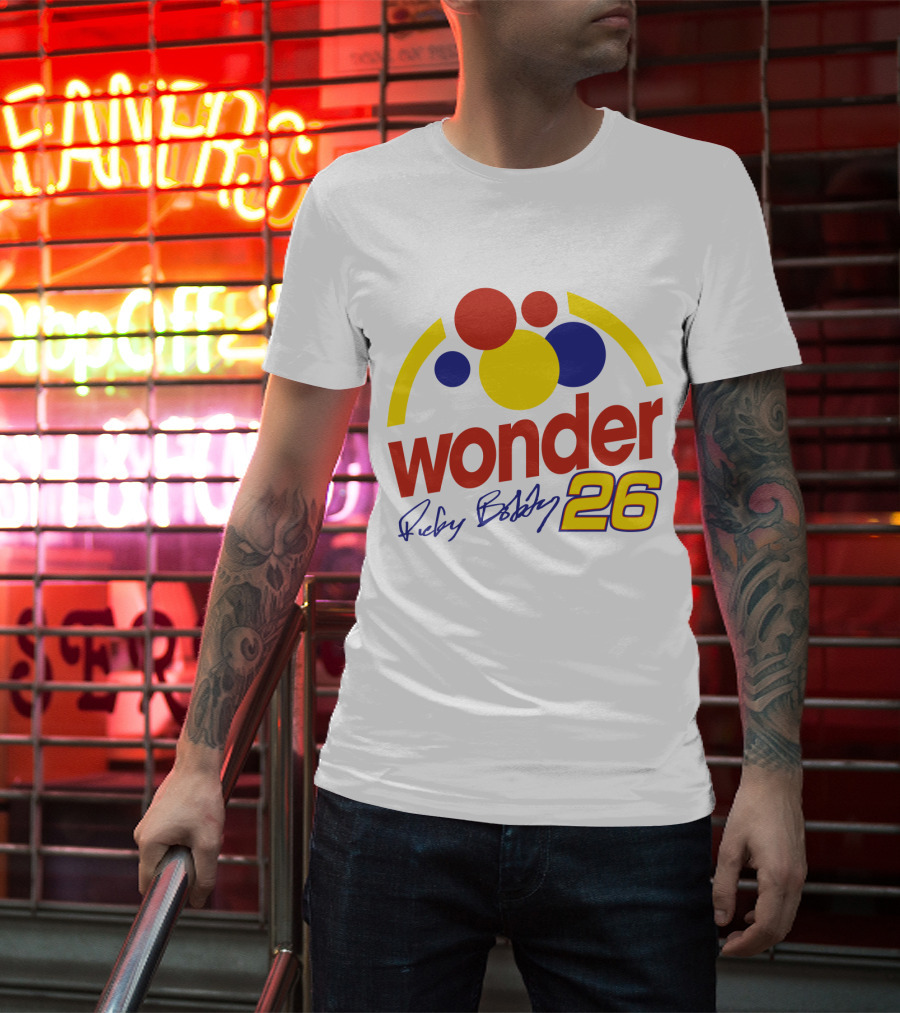 Wonder 26 Ricky Bobby Talladega Nights Snapback T-Shirt