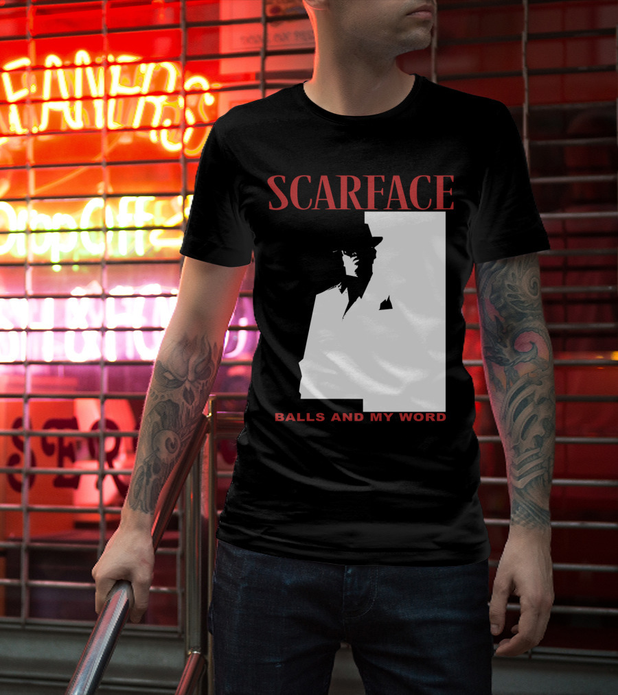 Scarface Balls And My Word Classic T-Shirt