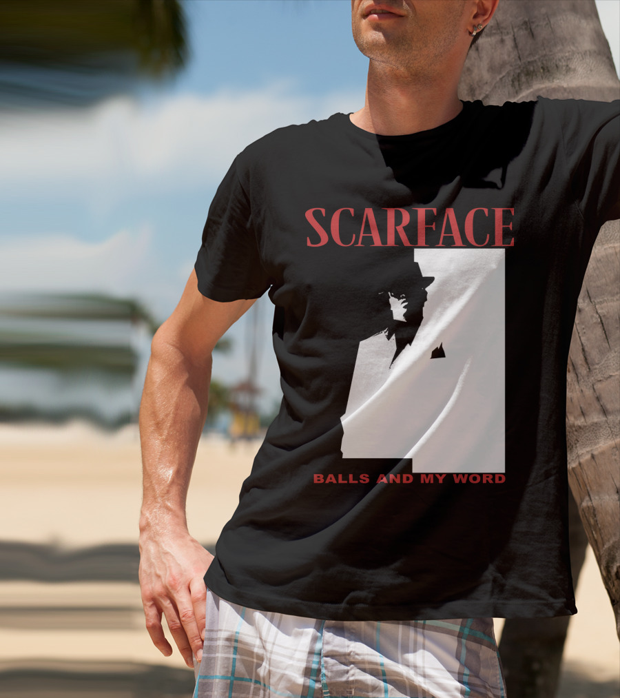 Scarface Balls And My Word Classic T-Shirt