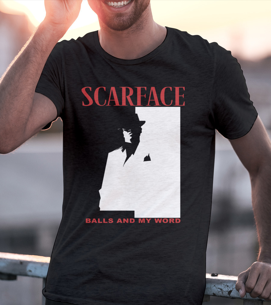 Scarface Balls And My Word Classic T-Shirt