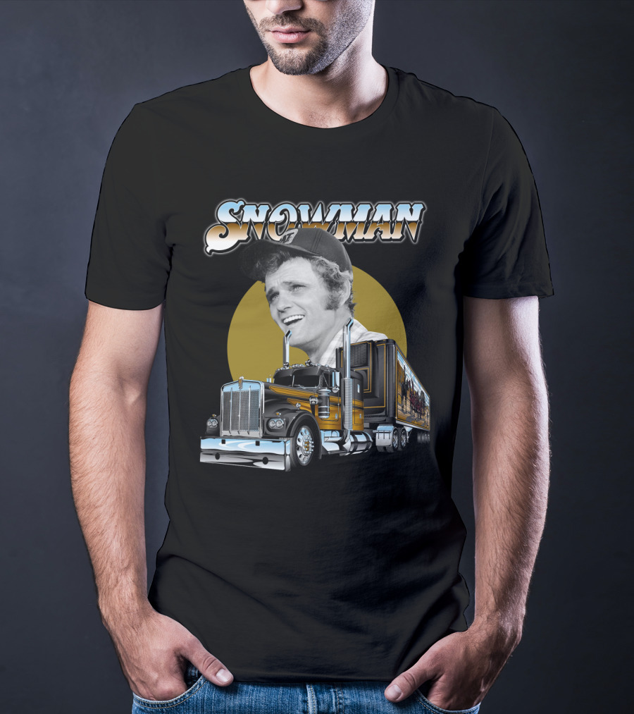 Snowman Big Rig Tribute Smokey And The Bandit T-Shirt