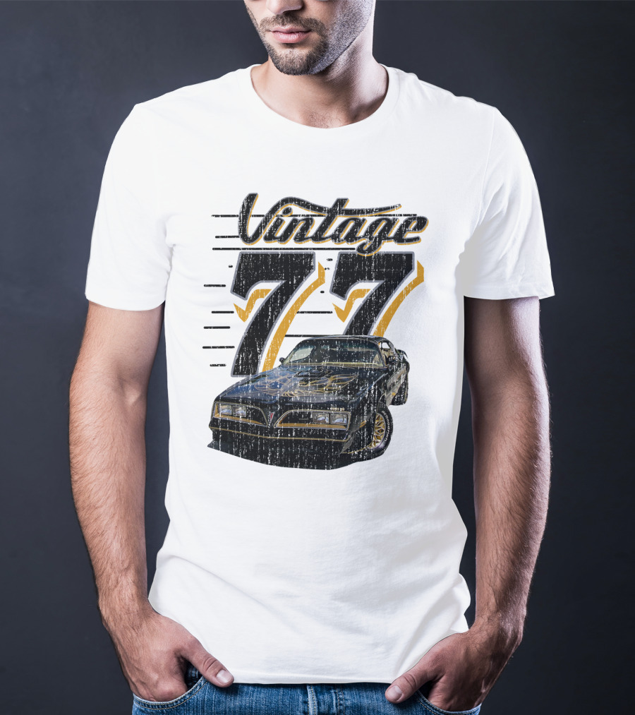 Vintage 77 Smokey And The Bandit 1977 Pontiac Trans Am T-Shirt