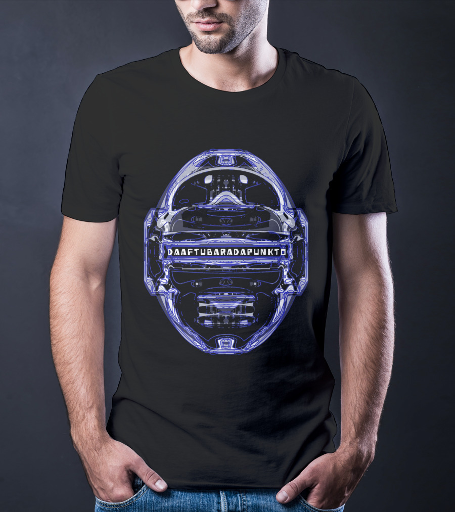 Daaftu Barada Punkto Break It Fix It Robot Helmet T-Shirt