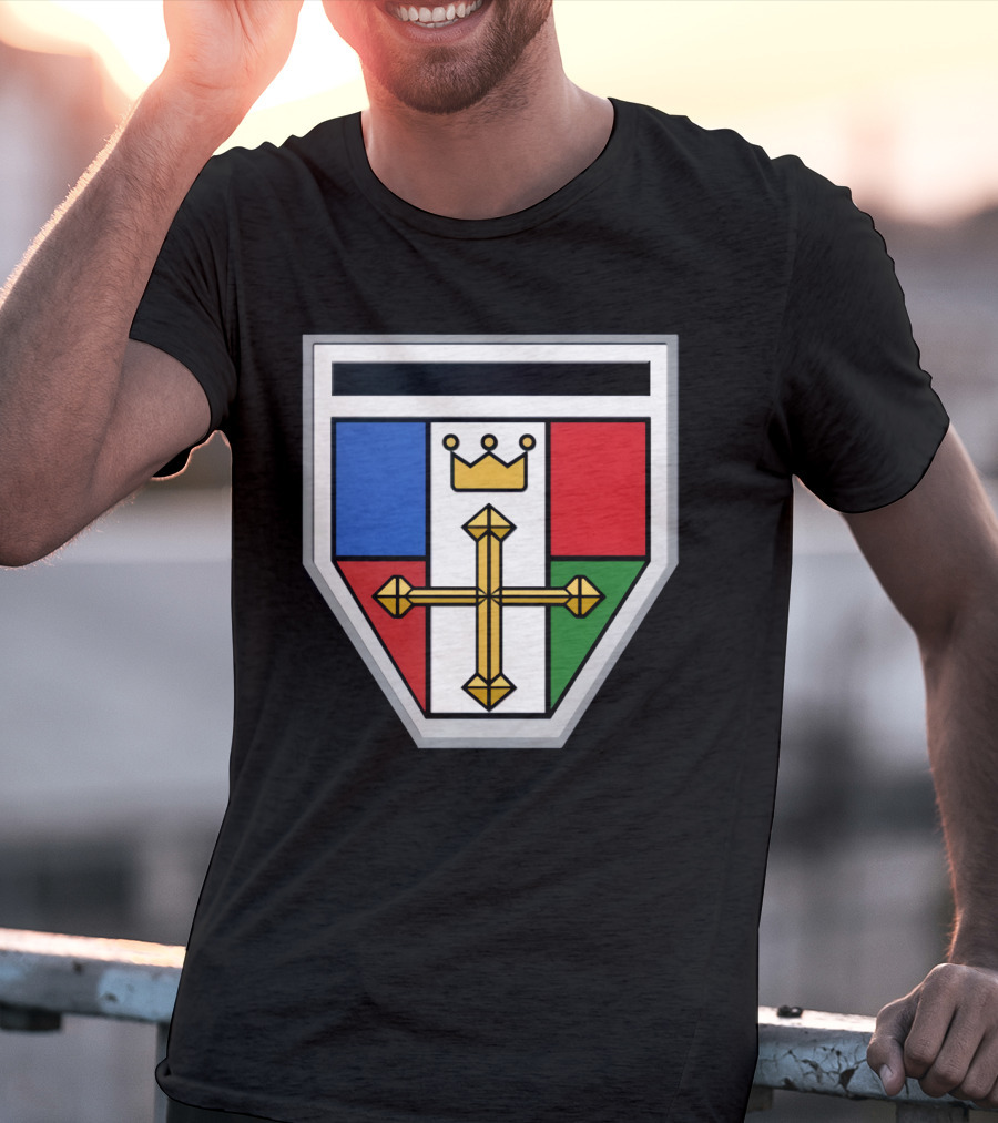 Voltron Crest Emblem With Shield And Crown T-Shirt