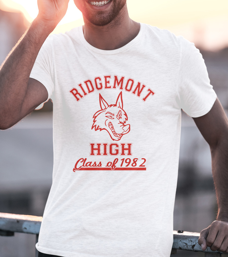 Ridgemont High Class Of 1982 Wolf T-Shirt