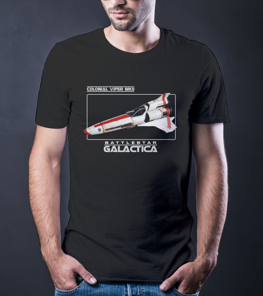 Colonial Viper MK II Battlestar Galactica T-Shirt