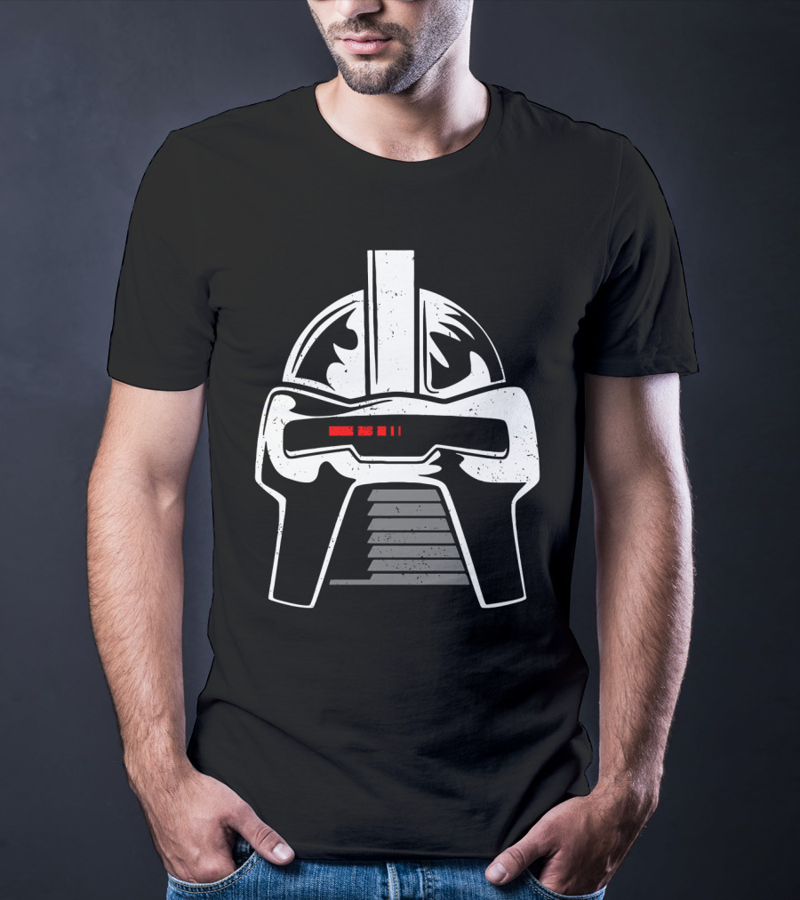 Cylon Helmet Battlestar Galactica Iconic T-Shirt