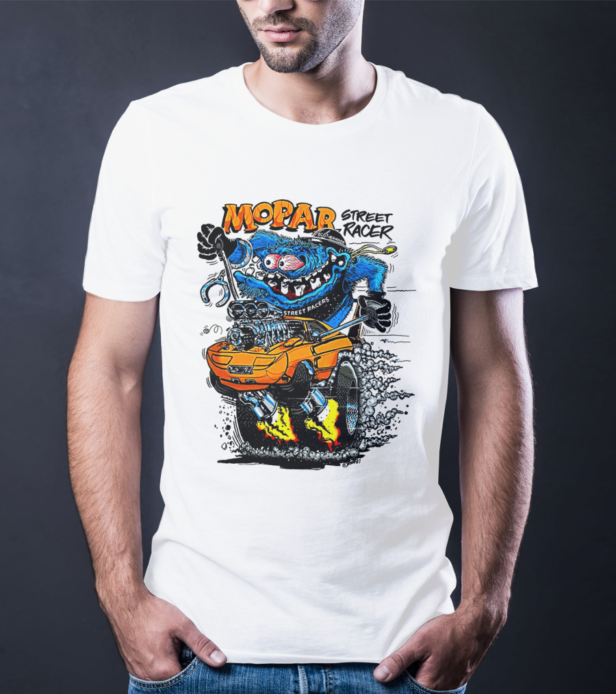 Mopar Street Racer Monster Hot Rod T-Shirt