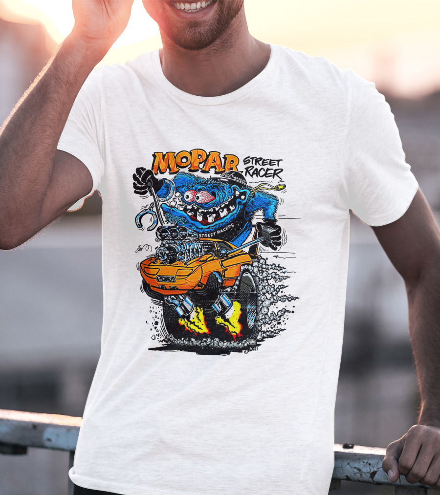 Mopar Street Racer Monster Hot Rod T-Shirt