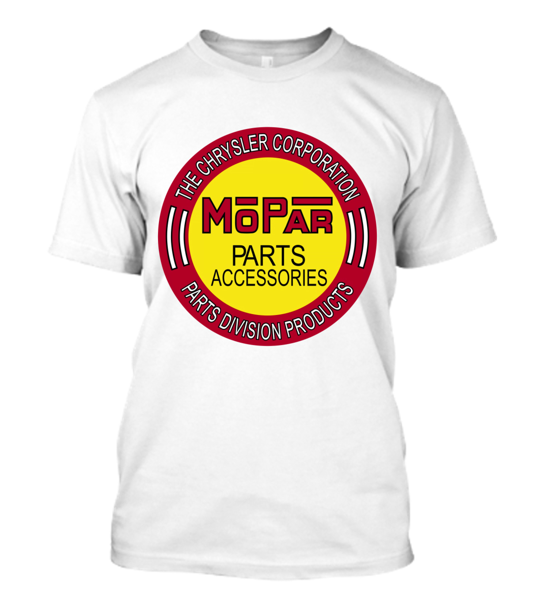 The Chrysler Corporation Mopar Parts Accessories Parts Division Products T-Shirt