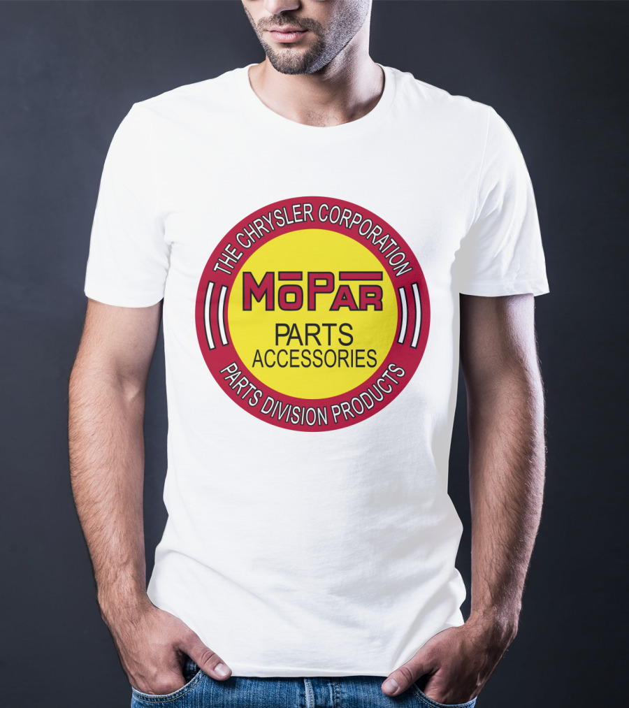 The Chrysler Corporation Mopar Parts Accessories Parts Division Products T-Shirt