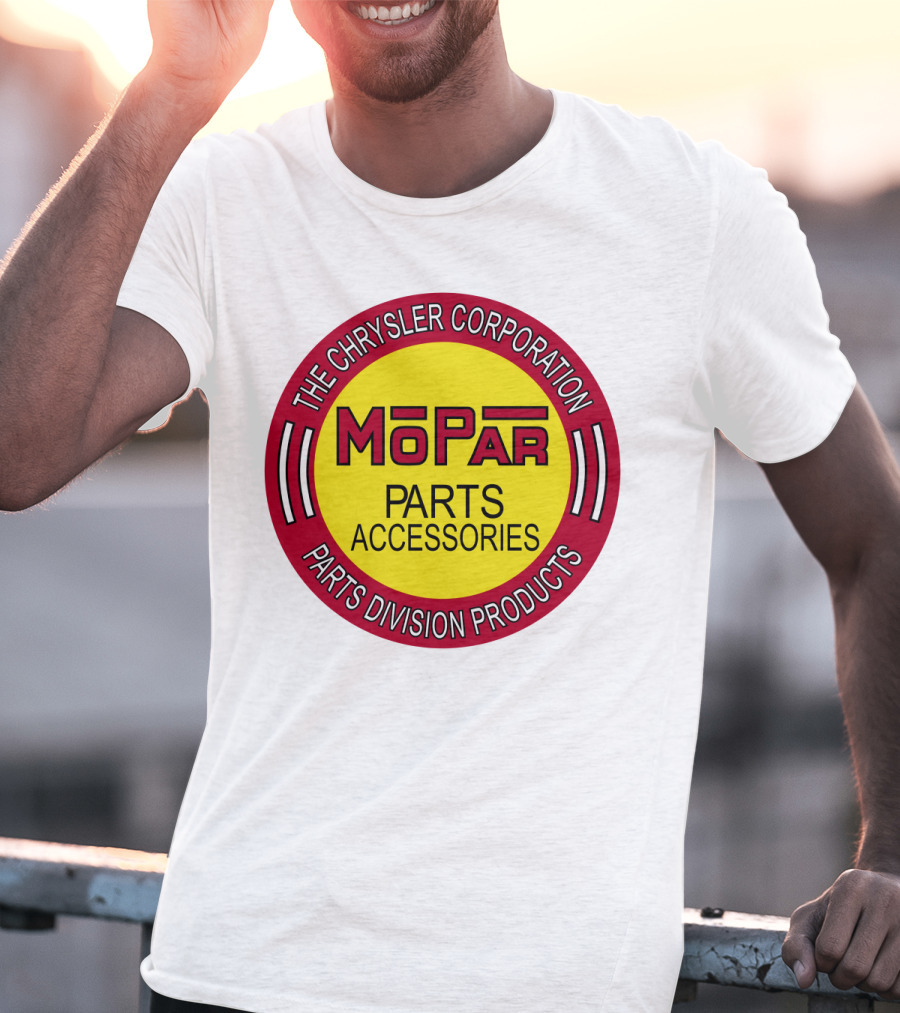 The Chrysler Corporation Mopar Parts Accessories Parts Division Products T-Shirt