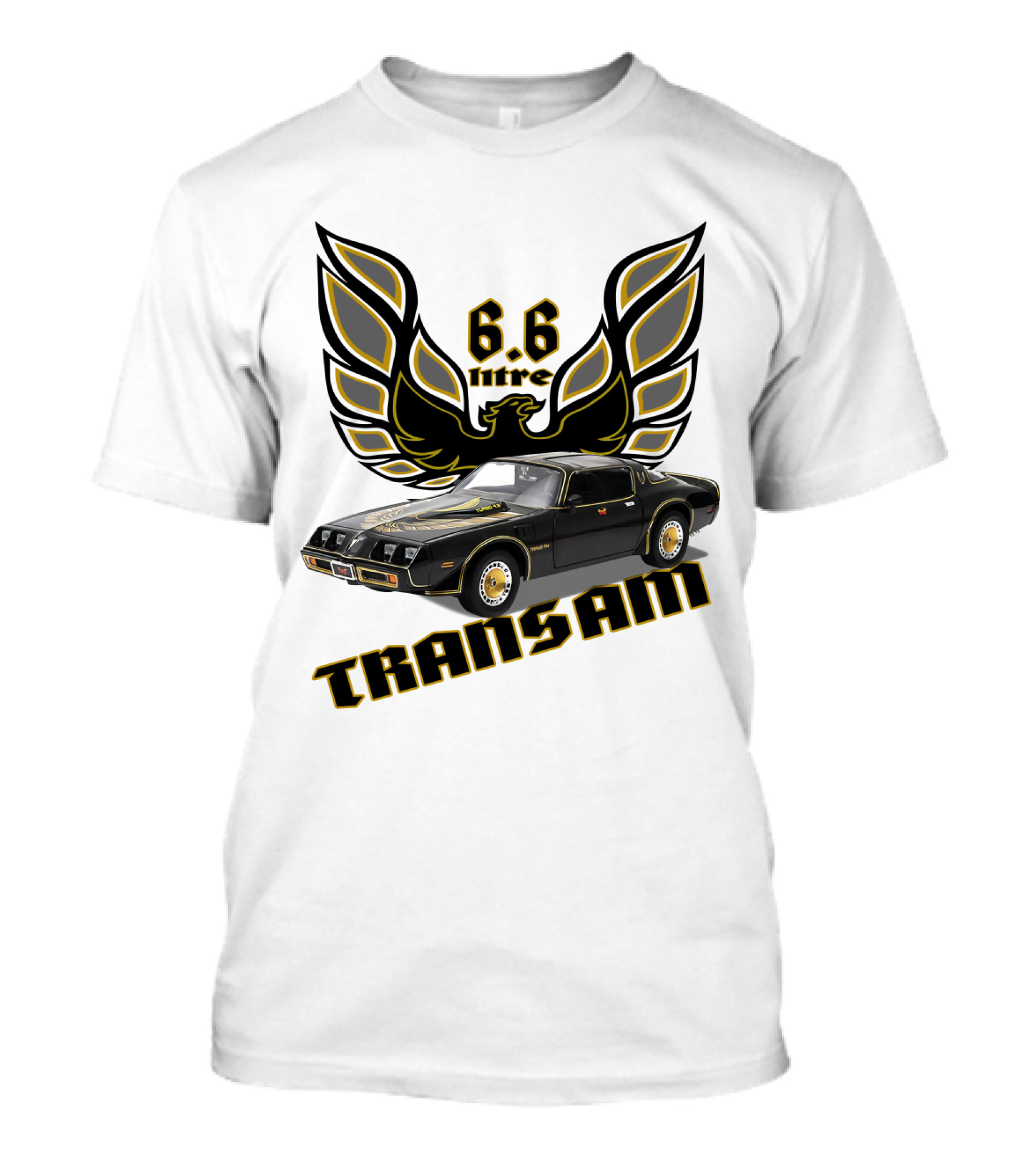 6.6 Litre Trans Am Smokey And The Bandit T-Shirt