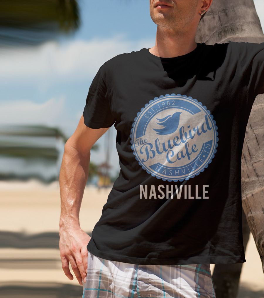 Bluebird Cafe Nashville Est. 1982 The Bluebird Cafe Nashville TN T-Shirt
