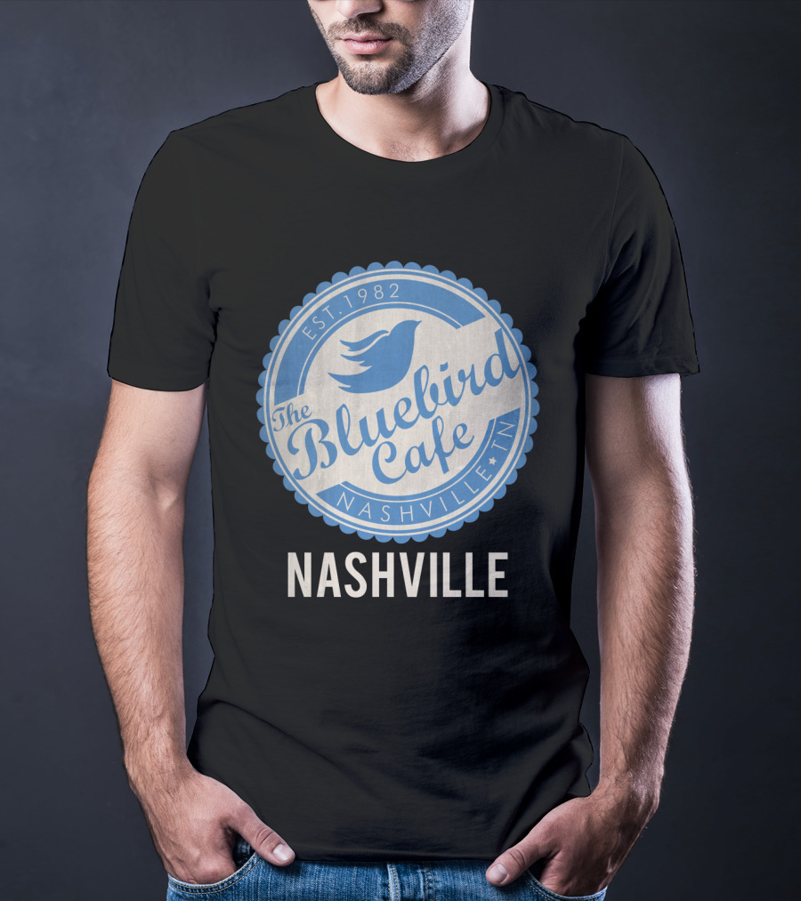Bluebird Cafe Nashville Est. 1982 The Bluebird Cafe Nashville TN T-Shirt