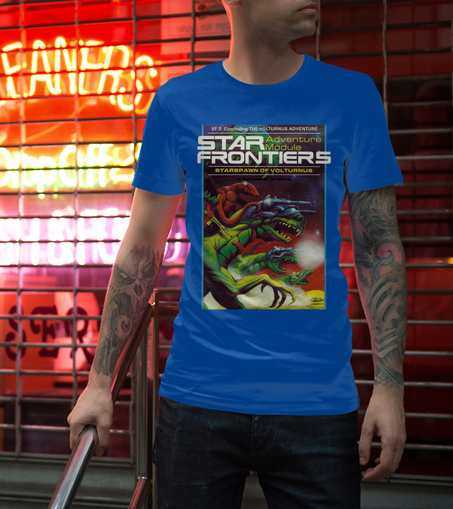 SF Star Frontiers Adventure Module Starspawn Of Volturnus T-Shirt
