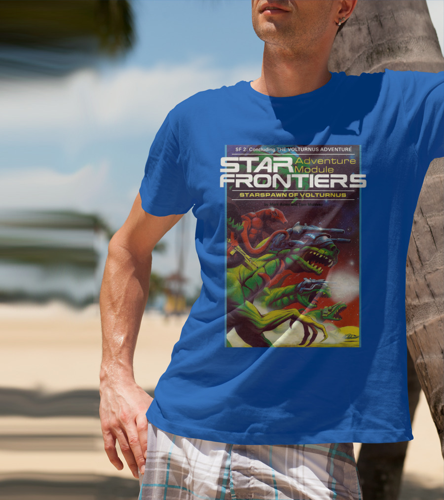 SF Star Frontiers Adventure Module Starspawn Of Volturnus T-Shirt