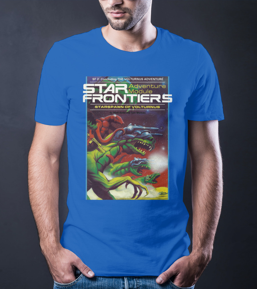 SF Star Frontiers Adventure Module Starspawn Of Volturnus T-Shirt