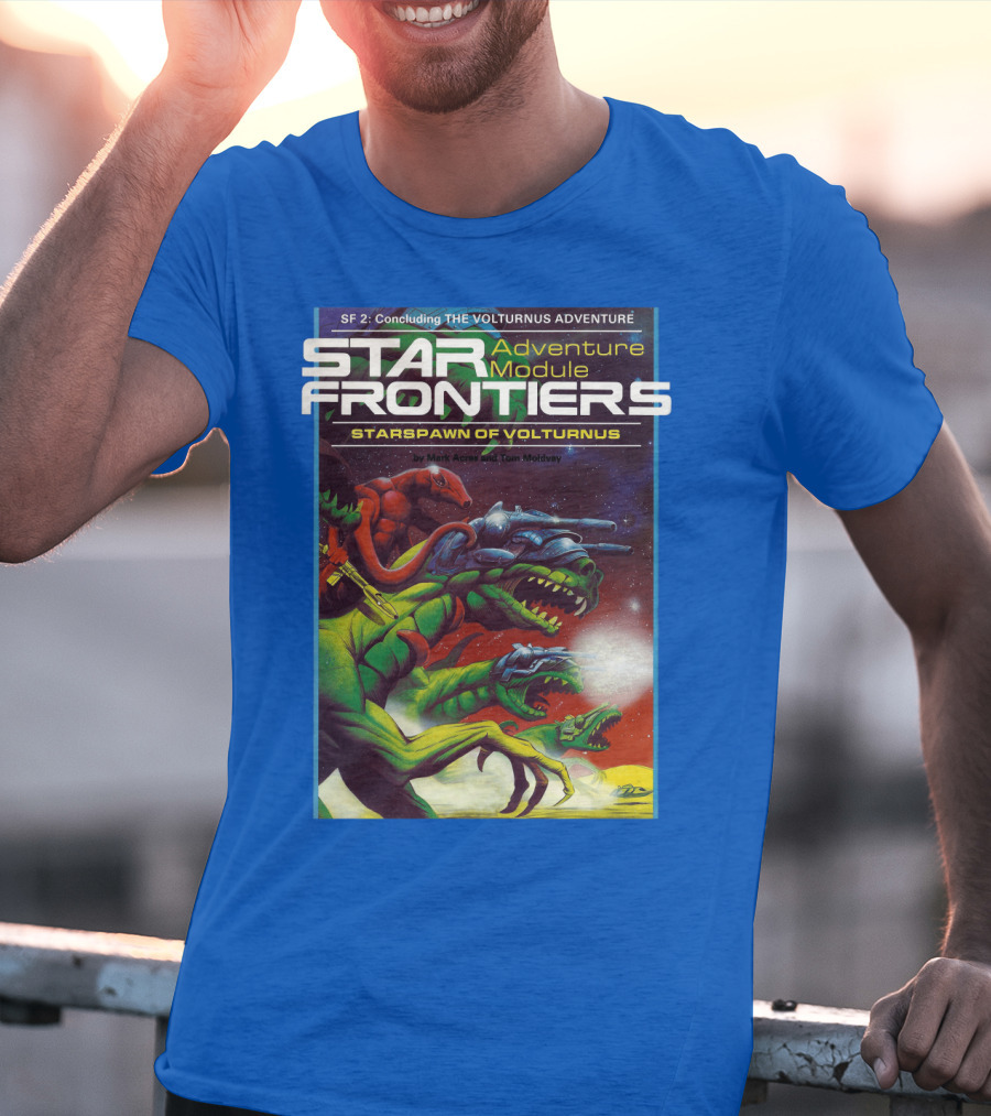 SF Star Frontiers Adventure Module Starspawn Of Volturnus T-Shirt