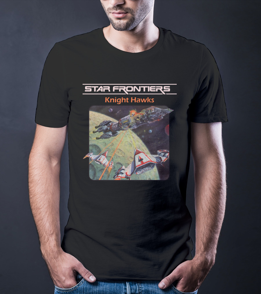 Star Frontiers Knight Hawks Space Adventure 1980s Sci-Fi Retro T-Shirt