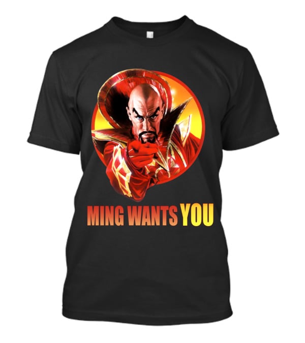 Flash Gordon Ming Wants You Villain T-Shirt