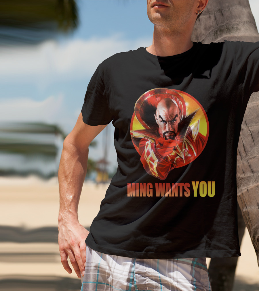 Flash Gordon Ming Wants You Villain T-Shirt