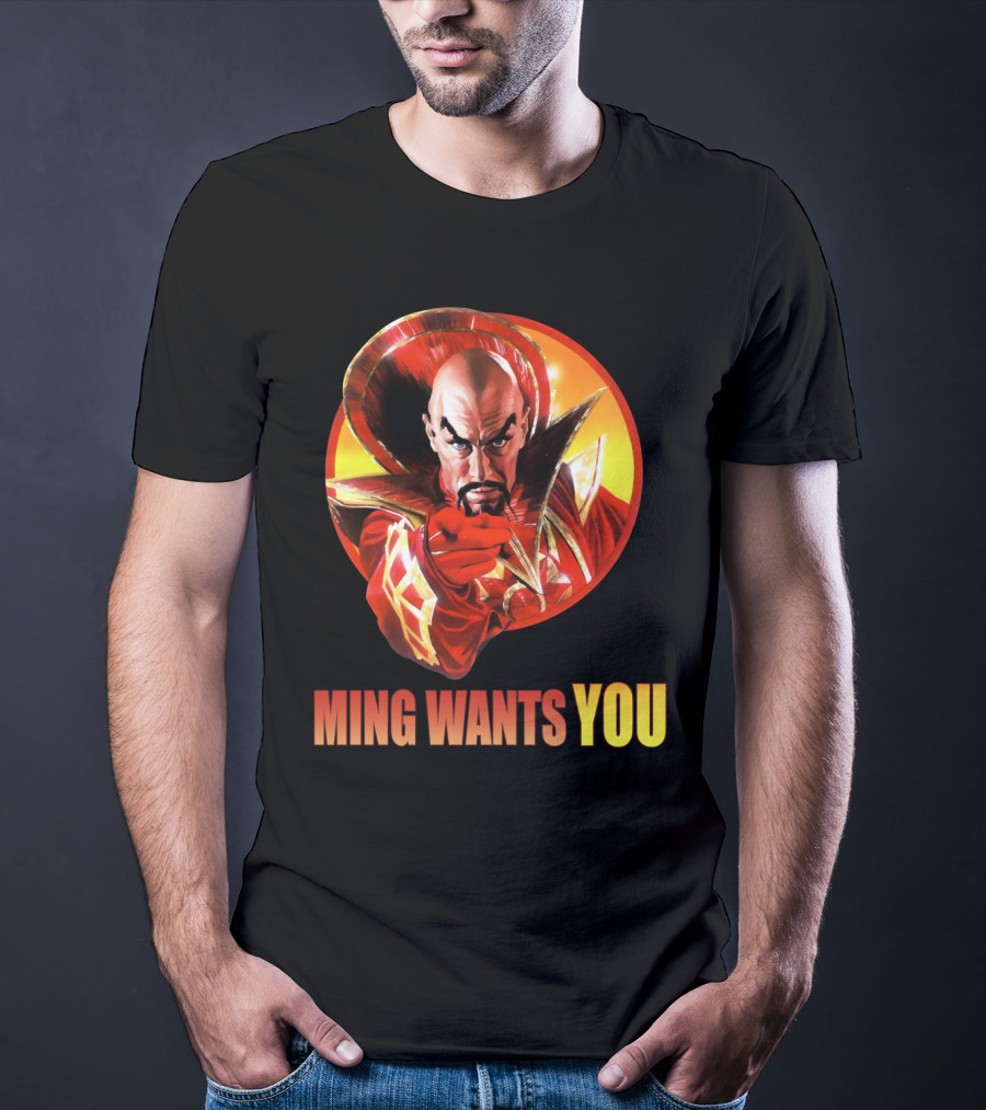 Flash Gordon Ming Wants You Villain T-Shirt
