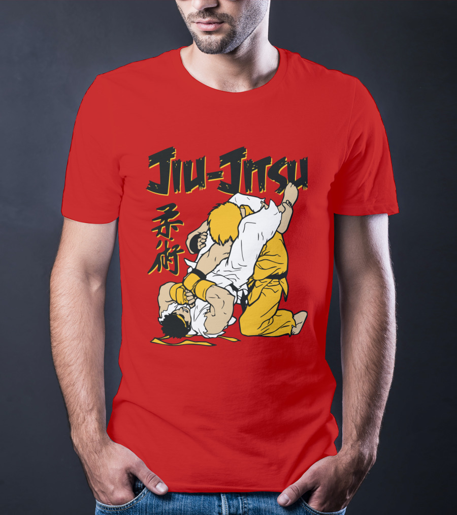 Jiu Jitsu Street Ryu Ken Martial Arts Showdown T-Shirt