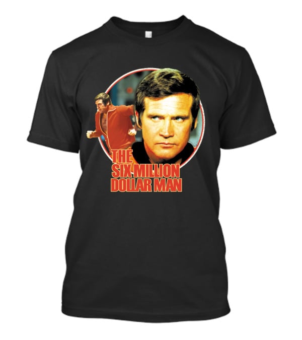 The Six Million Dollar Man TV Show Iconic Character T-Shirt