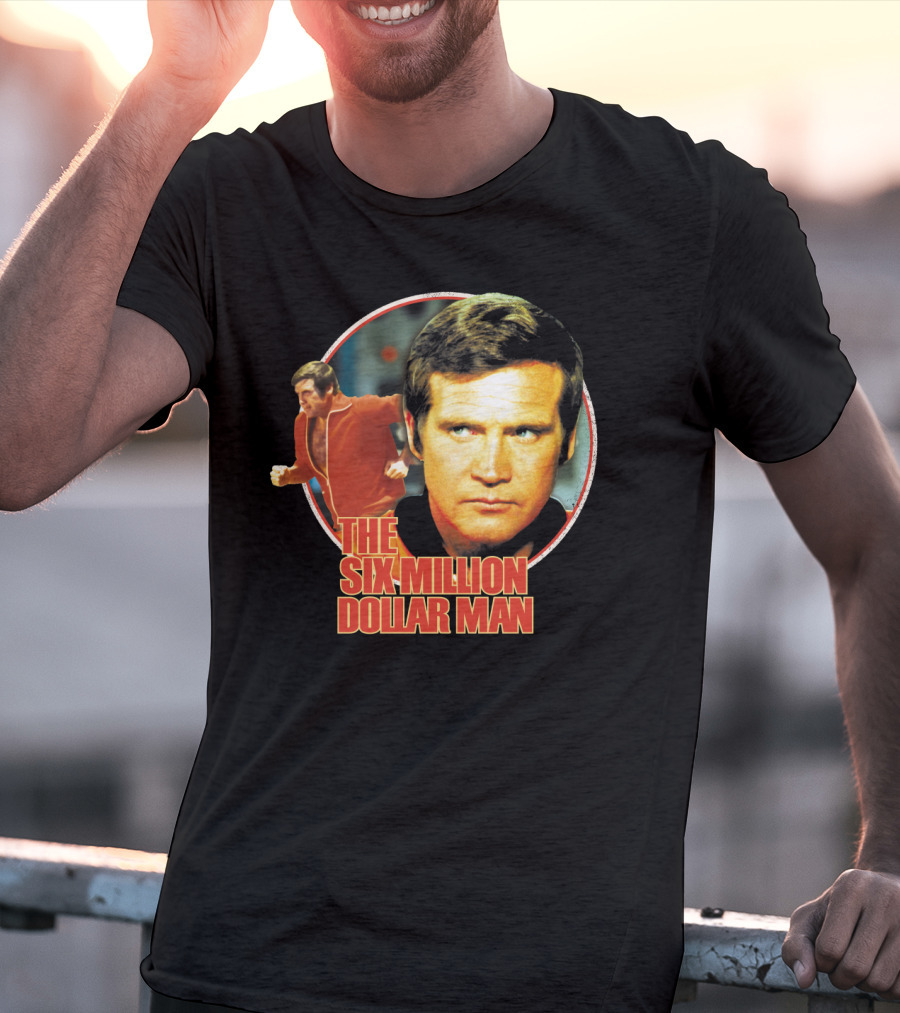 The Six Million Dollar Man TV Show Iconic Character T-Shirt