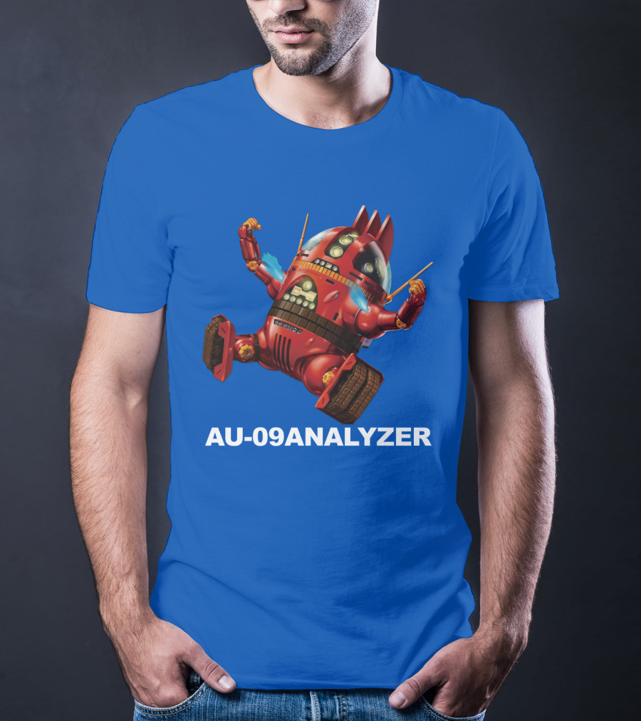 AU-09 Analyzer Robot Concept T-Shirt
