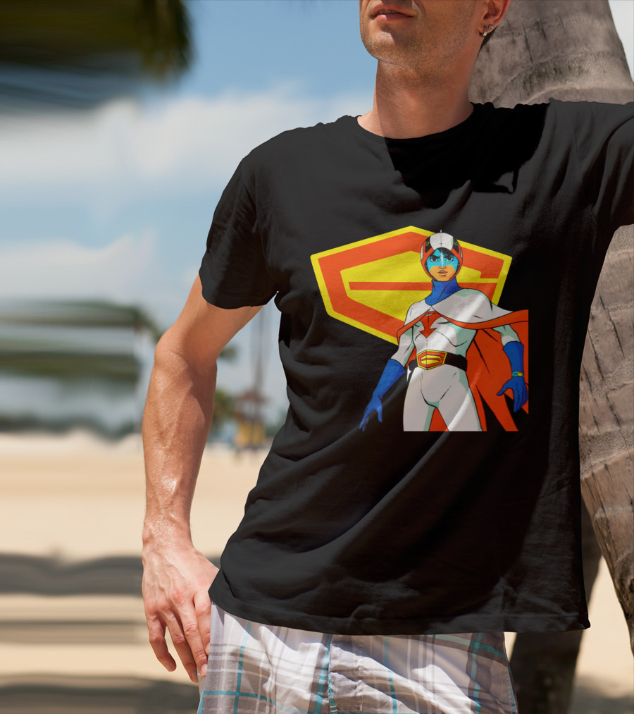 Battle Of The Planets G Force Iconic Character With Emblem T-Shirt