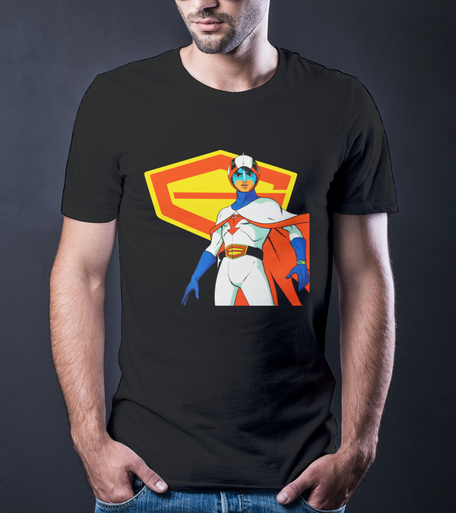 Battle Of The Planets G Force Iconic Character With Emblem T-Shirt