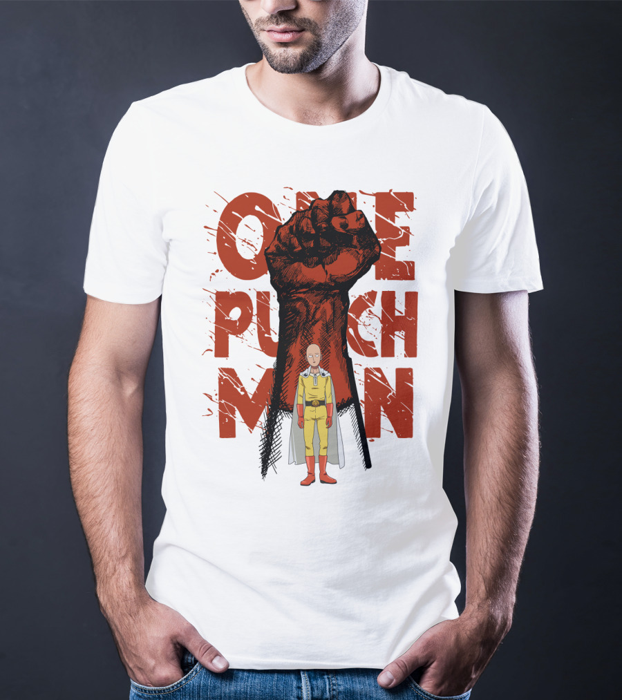 One Punch Man Saitama Hero Fist Power T-Shirt