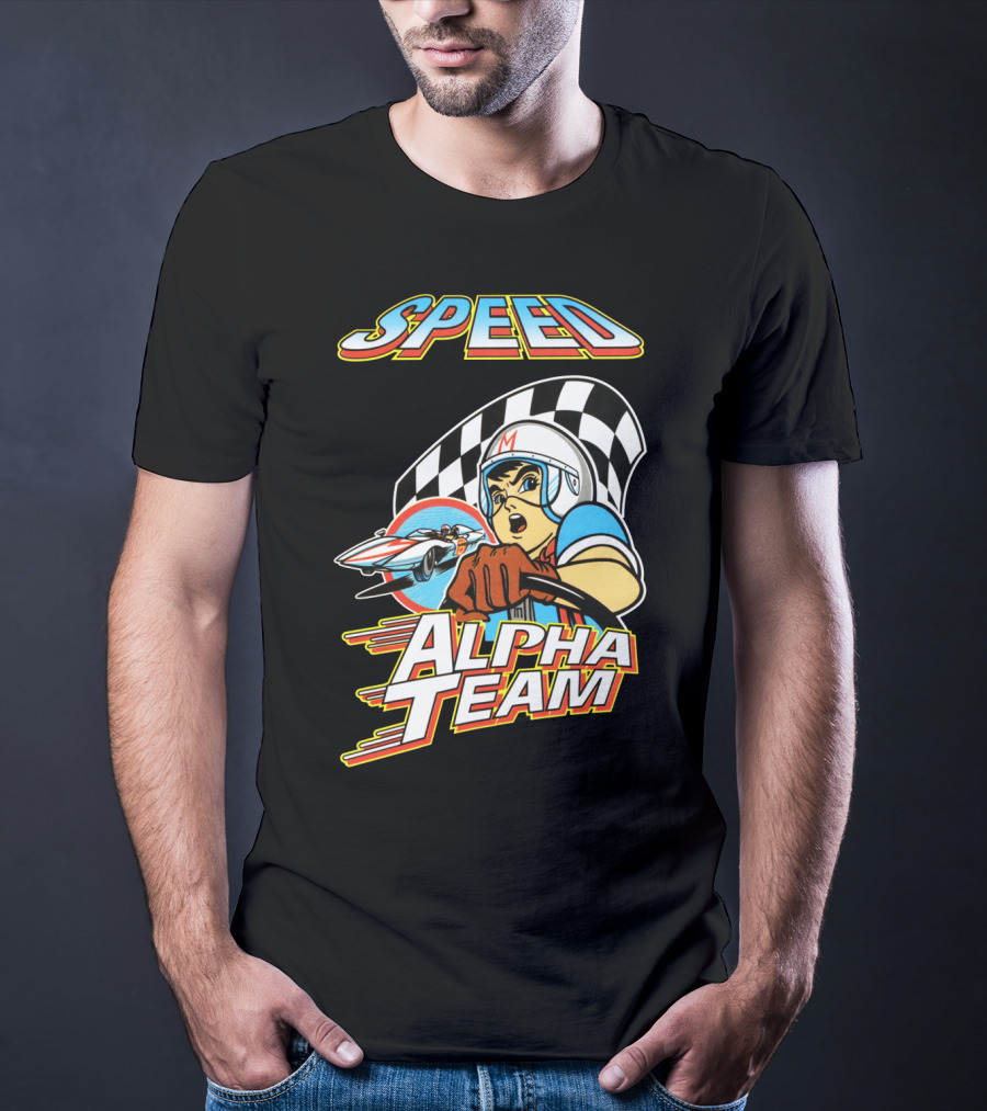 Speed Racer Alpha Team Dynamic Racing Adventure T-Shirt