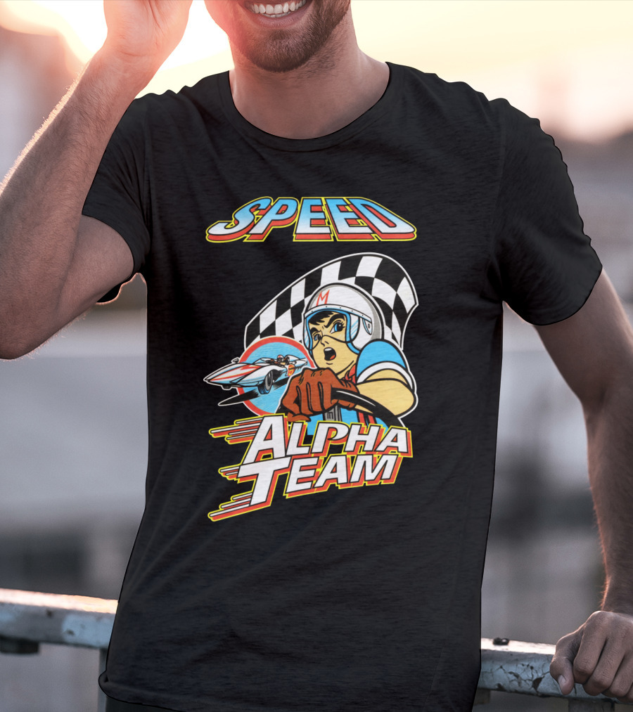 Speed Racer Alpha Team Dynamic Racing Adventure T-Shirt