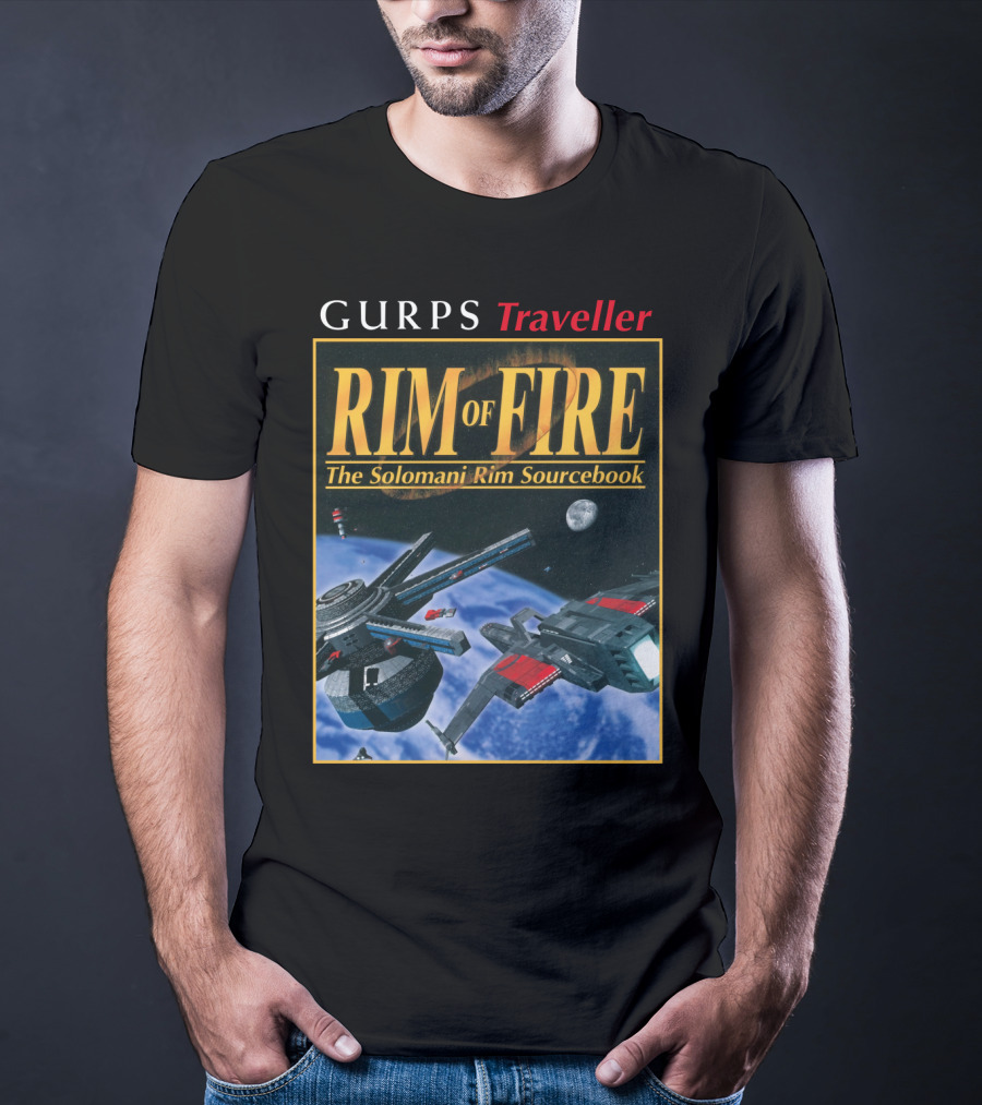 GURPS Traveller Rim Of Fire The Solomani Rim Sourcebook T-Shirt