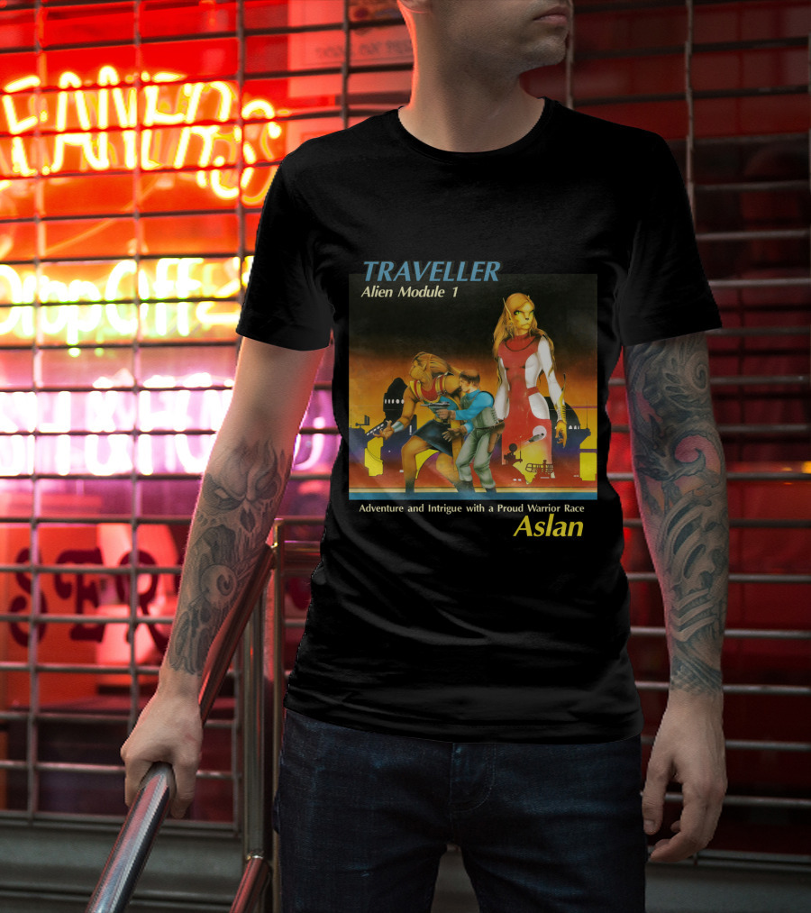 Traveller Alien Module 1 Adventure And Intrigue With A Proud Warrior Race Aslan T-Shirt