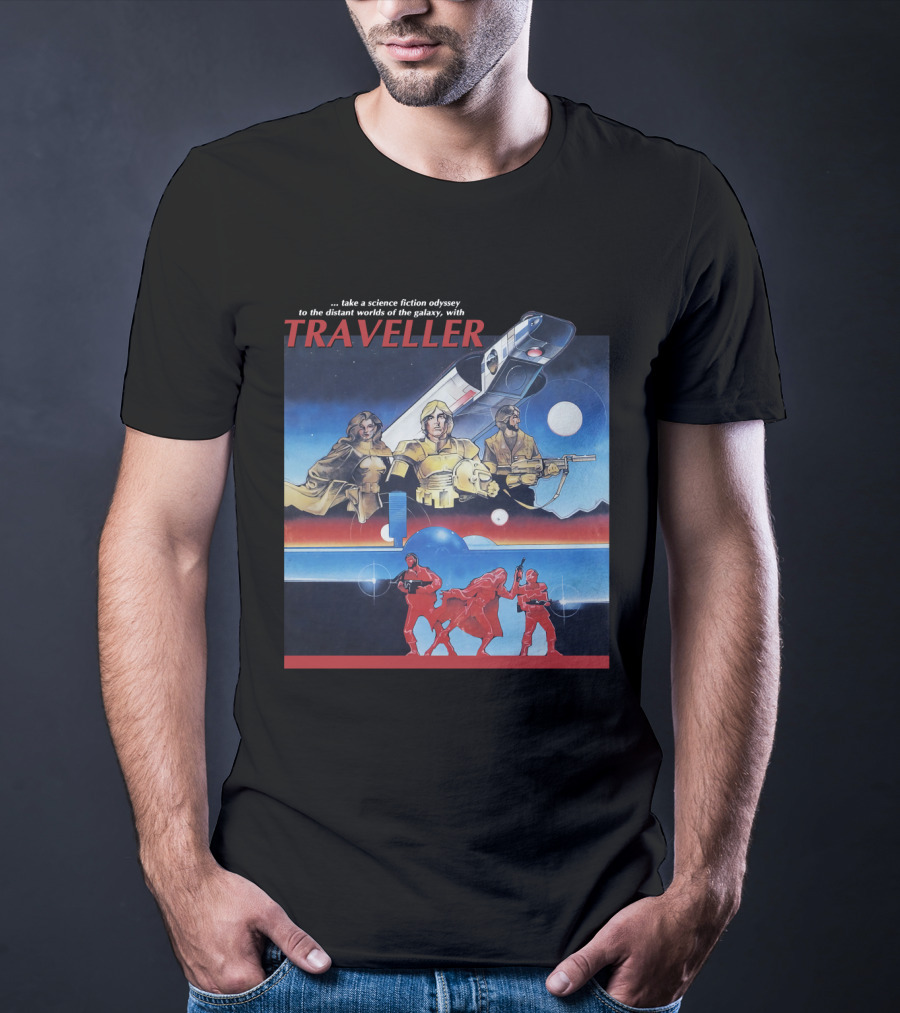 Traveller Science Fiction Odyssey To The Distant Worlds Of The Galaxy T-Shirt