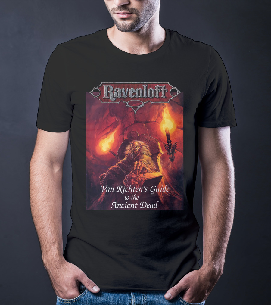 Ravenloft Van Richten's Guide To The Ancient Dead T-Shirt