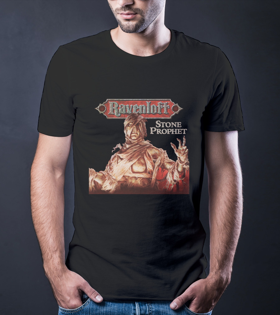 Ravenloft Stone Prophet Mummy Horror T-Shirt