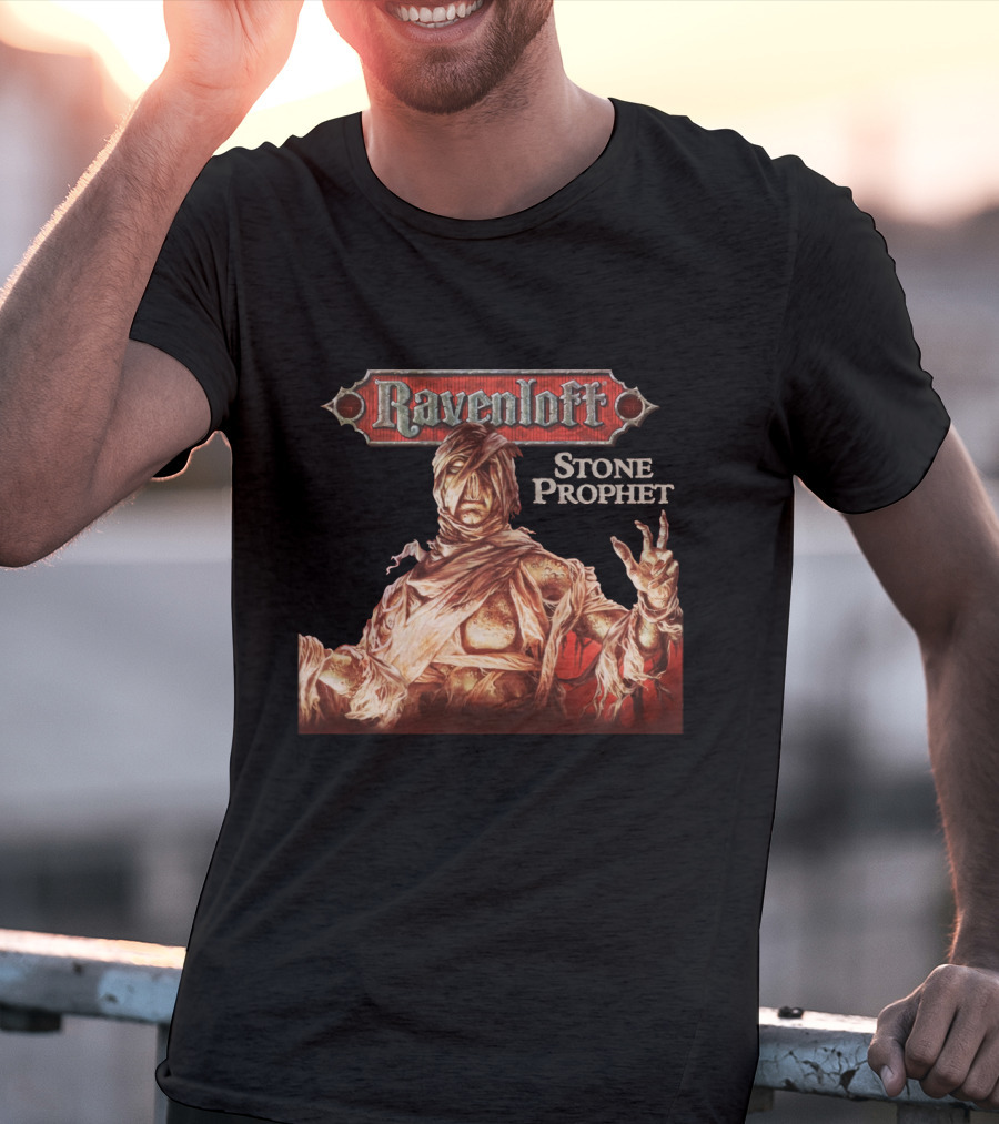 Ravenloft Stone Prophet Mummy Horror T-Shirt