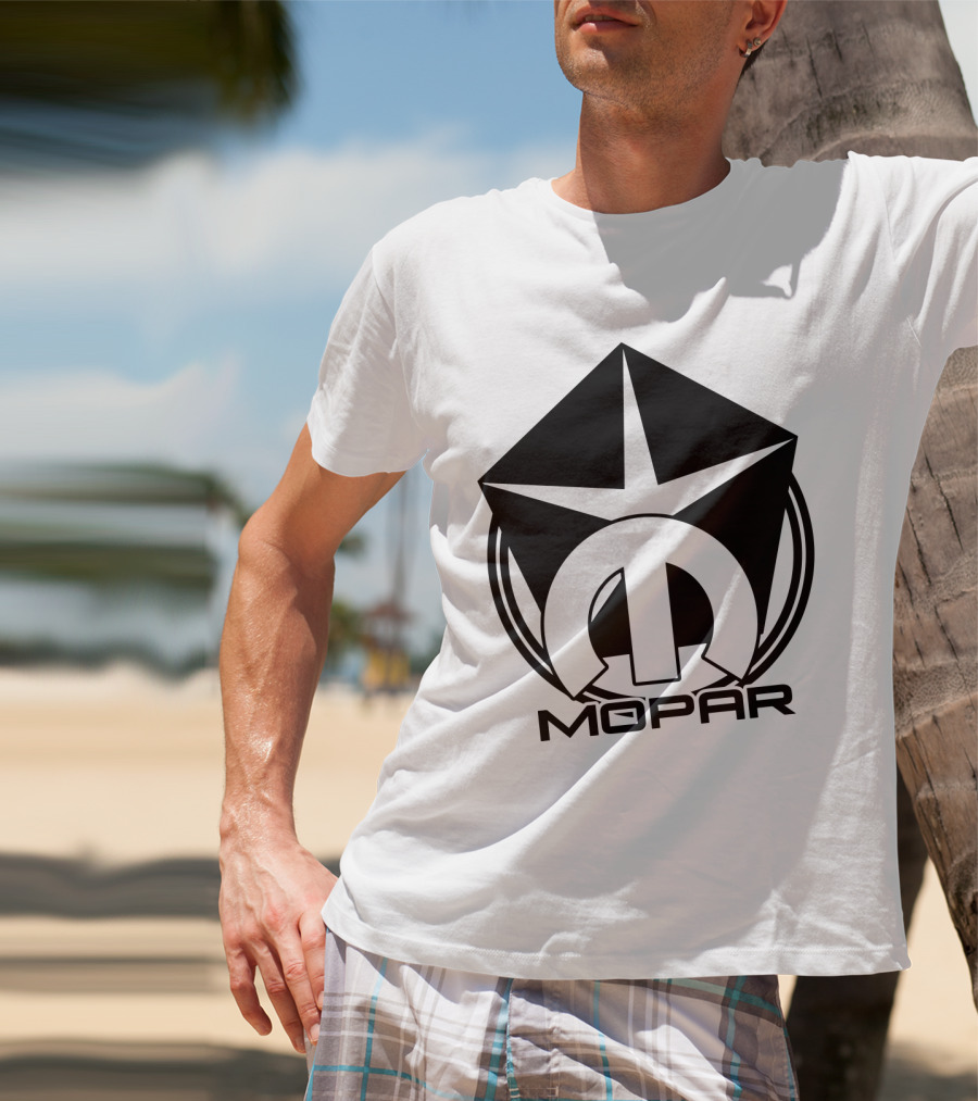 Mopar Pentastar Logo Emblem T-Shirt