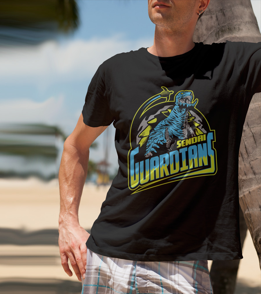 Sendai Guardians T-Rex Kaiju Sports T-Shirt