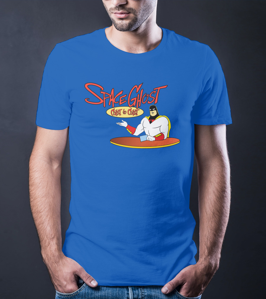 Space Ghost Coast To Coast Talk Show Cartoon Host T-Shirt