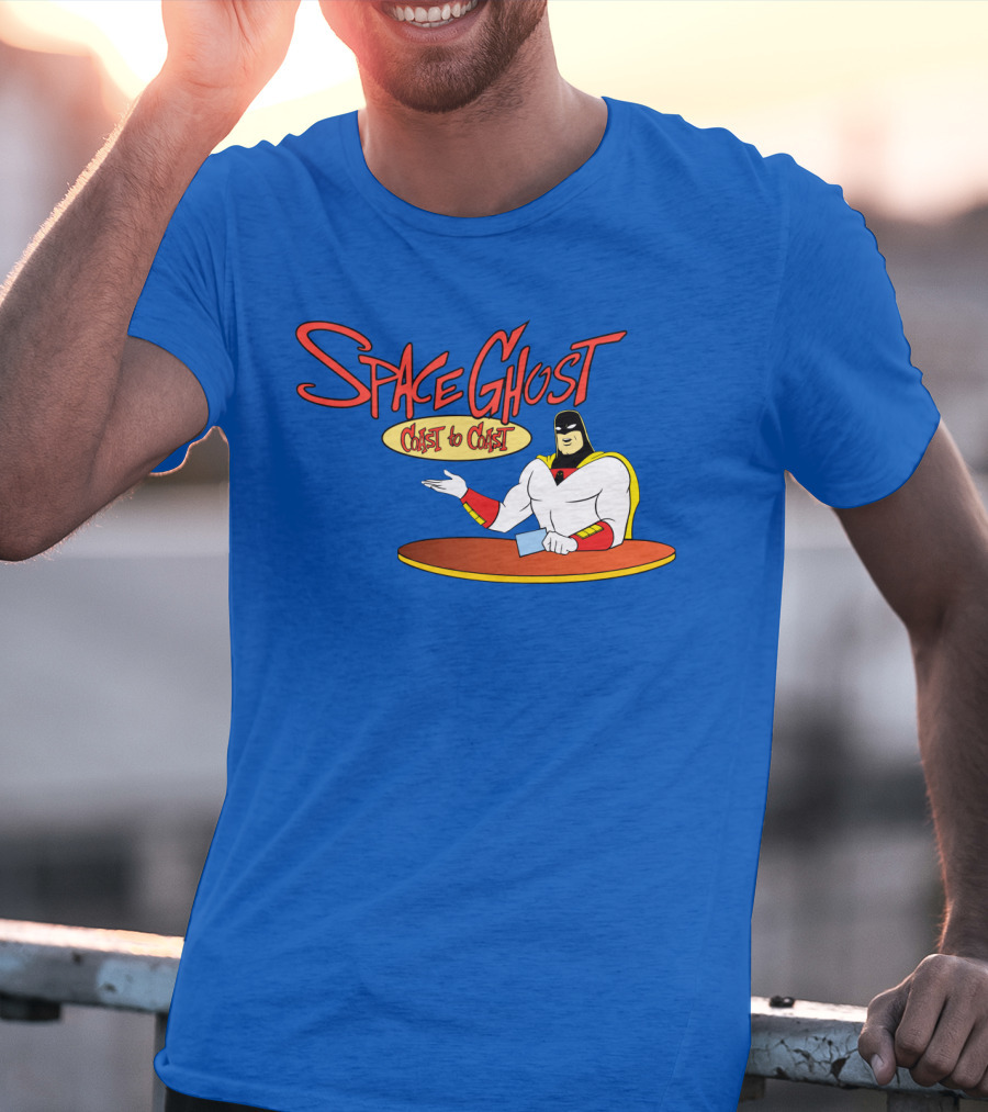 Space Ghost Coast To Coast Talk Show Cartoon Host T-Shirt