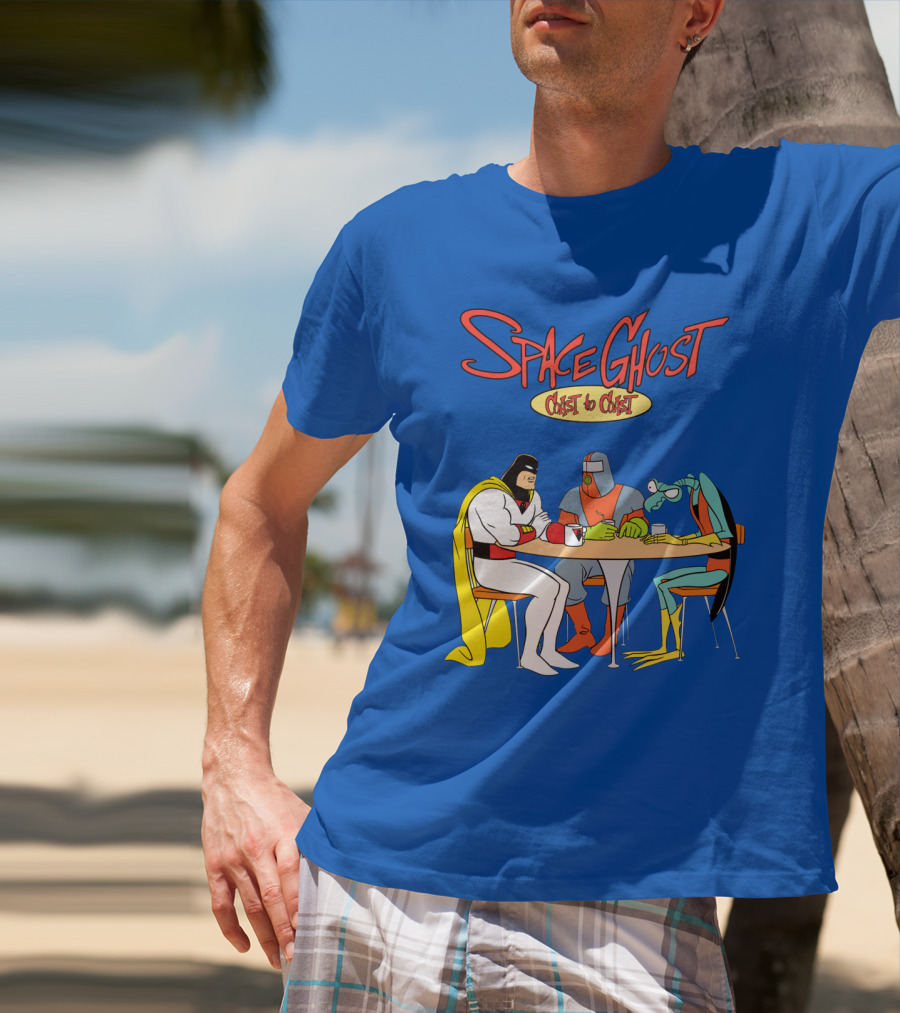 Space Ghost Coast To Coast Zorak And Moltar At Table T-Shirt