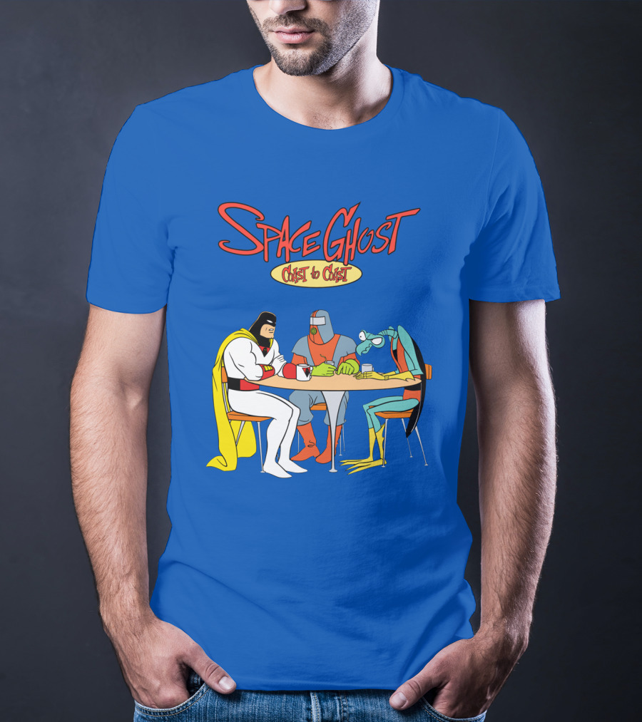 Space Ghost Coast To Coast Zorak And Moltar At Table T-Shirt