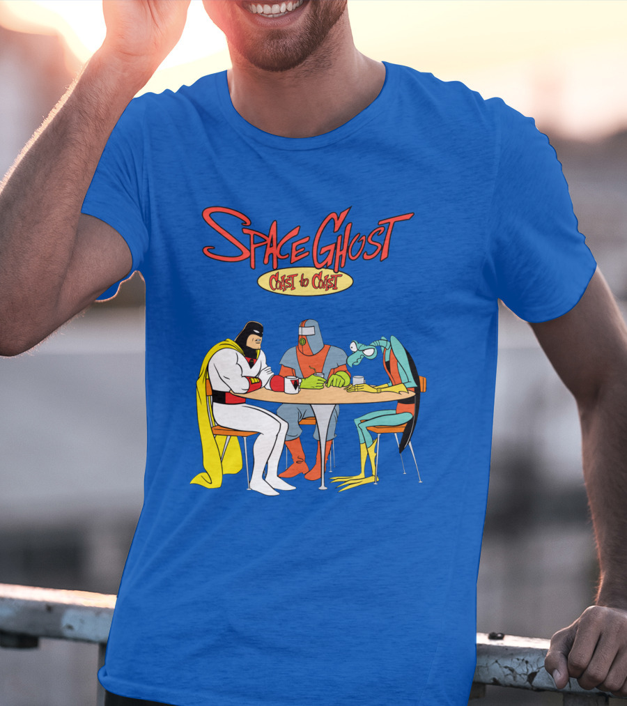 Space Ghost Coast To Coast Zorak And Moltar At Table T-Shirt