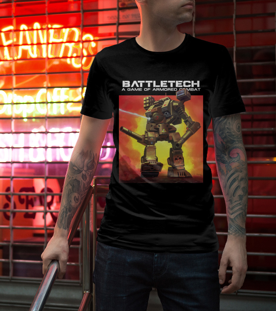 BATTLETECH A Game Of Armored Combat Mech T-Shirt